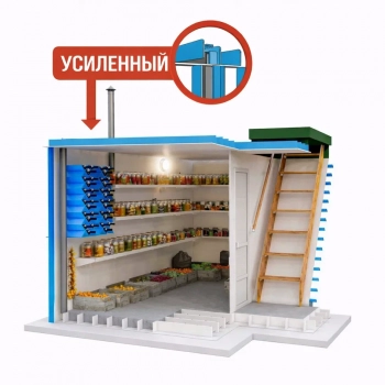 Пластиковый погреб ГудВей Элит 2,2*1,5м